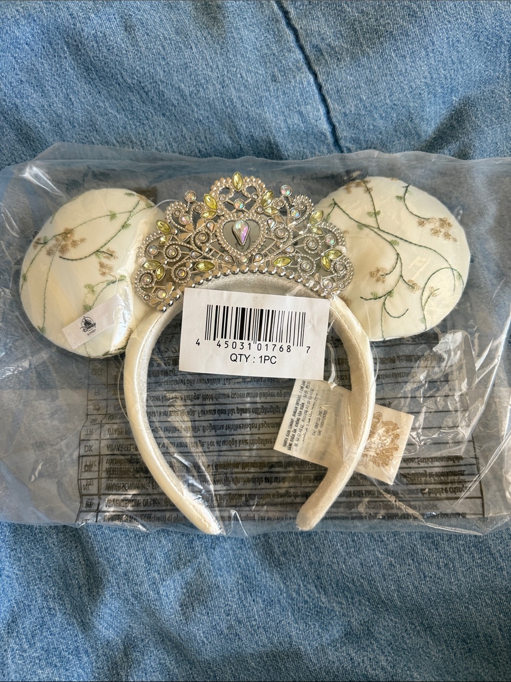 NWT - 25th Anniversary Mia Thermopolis Princess Diaries Mickey Ears